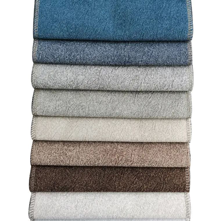 Introduction détaillée du tissu d'impression en velours Mosha 100% polyester AR629